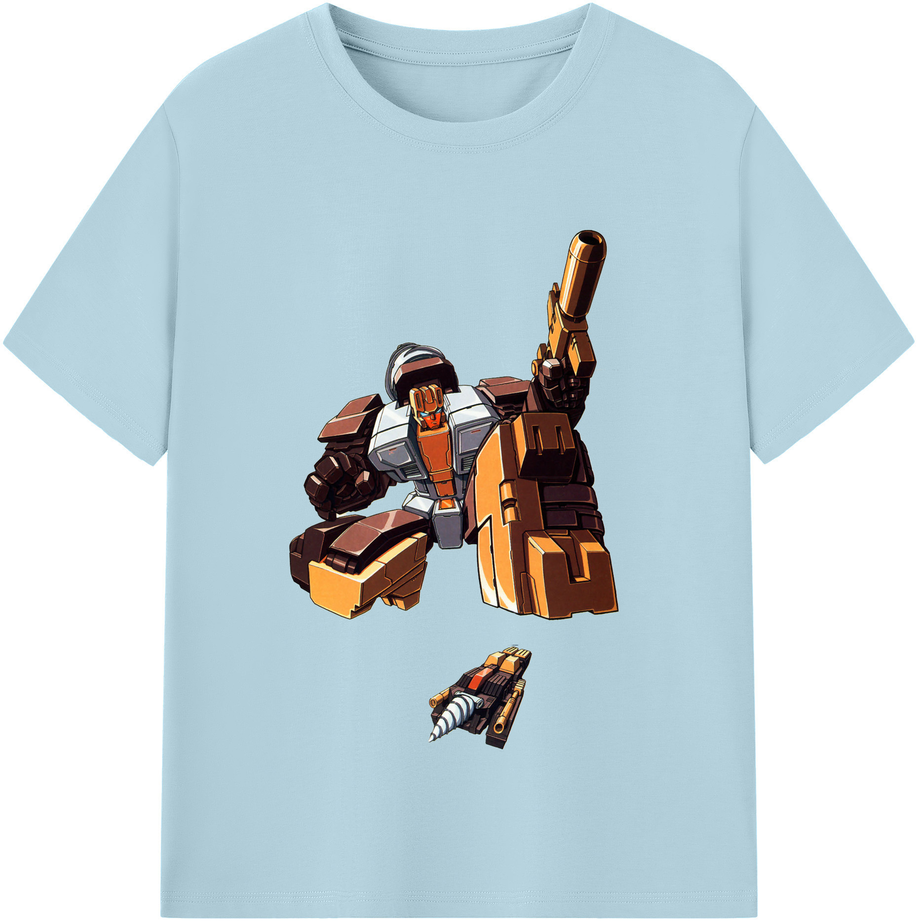 （画像用）  綿100％半袖Tシャツ（フロントプリント）